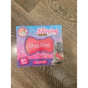 Shining Diamond Bling Bling Jewel Machine Refill Set Hair Fashion Accessories #S